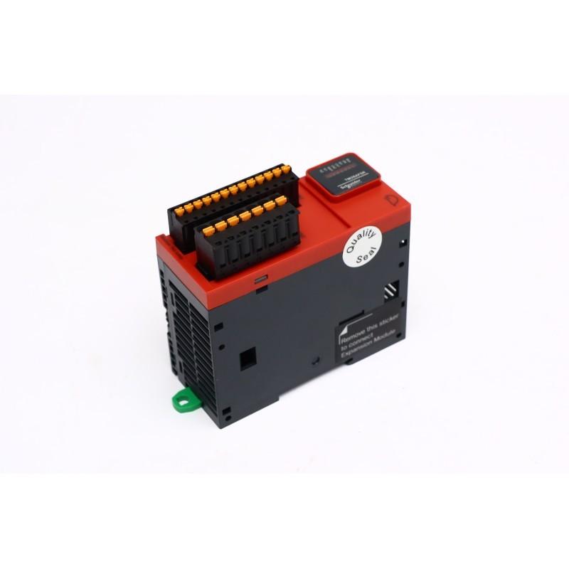 safety module, Modicon TM3, 1 function, Cat 4 PL e, SIL CL3, spring, 24V DC