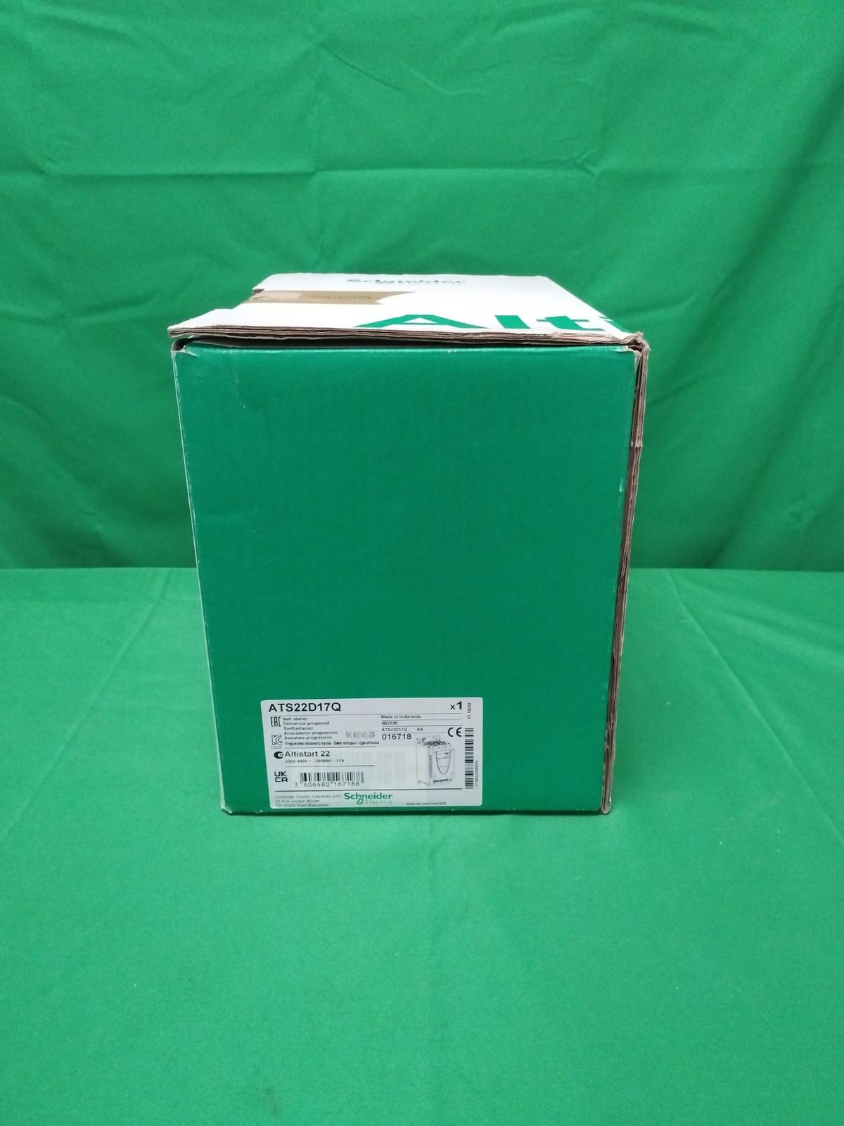 soft starter for asynchronous motor, Altistar 22, control 230V, 230...440V, 4...7.5kW