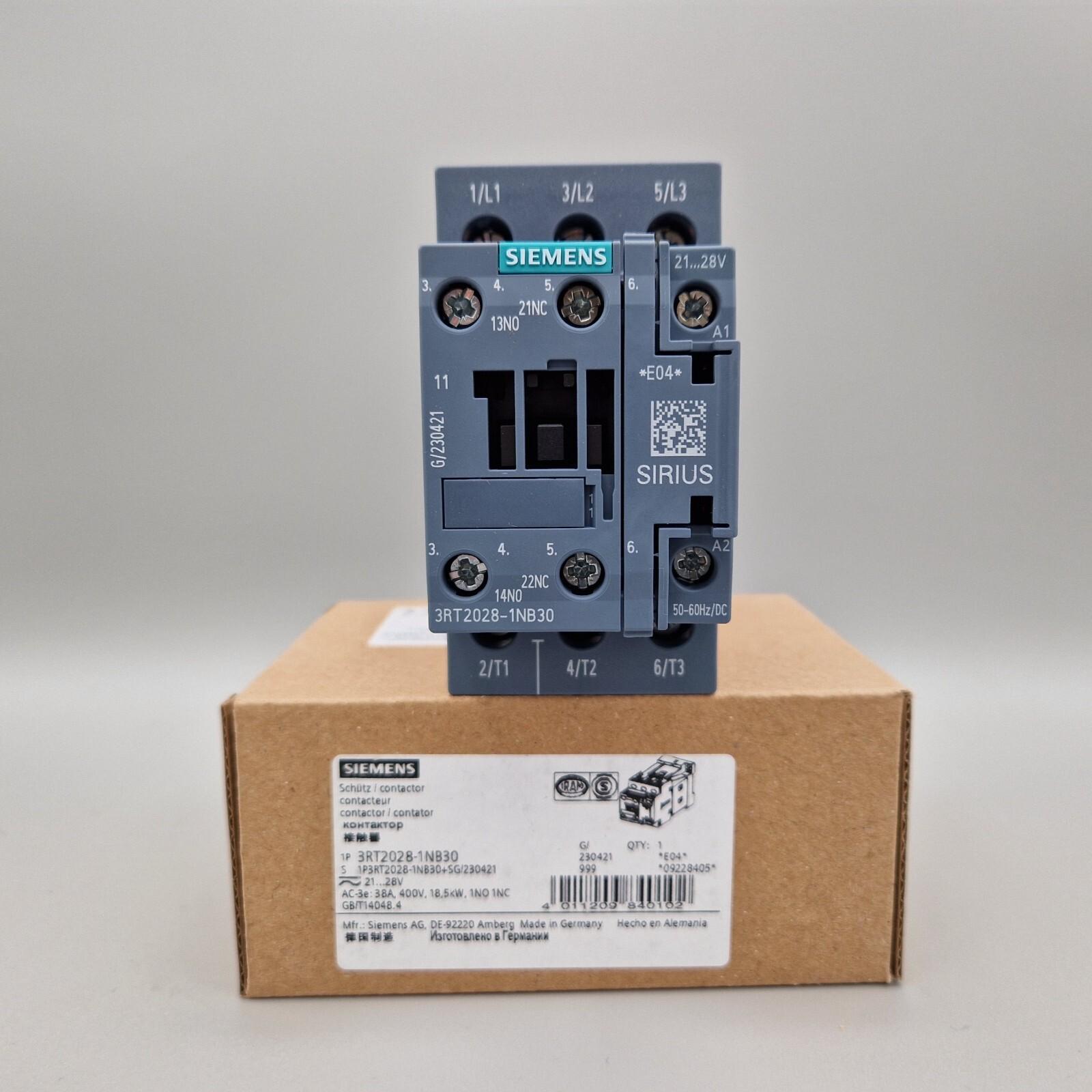 CONTACTOR S0 38A 21-28VUC 1NO/1NC SPRG