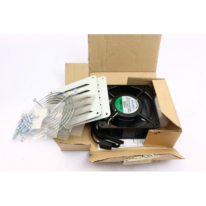 Climasys forced vent. 54 m3/h, 230V, 2 metal grilles and 2 anti-insect filters