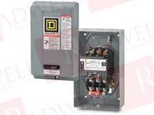 NEMA motor starter, Type S, nonreversing, Size 2, 45A, 25HP at 460VAC, 5kA SCCR, 3 phase, 3 pole, melting alloy, 120VAC coil, NEMA 1