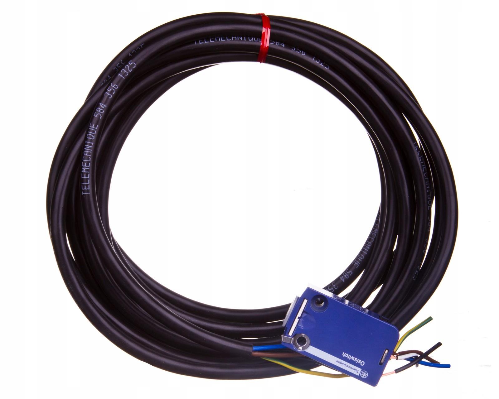Limit switch body, Limit switches XC Standard, ZCMD, 1NC+1 NO, silver, snap action, connection, 5 m