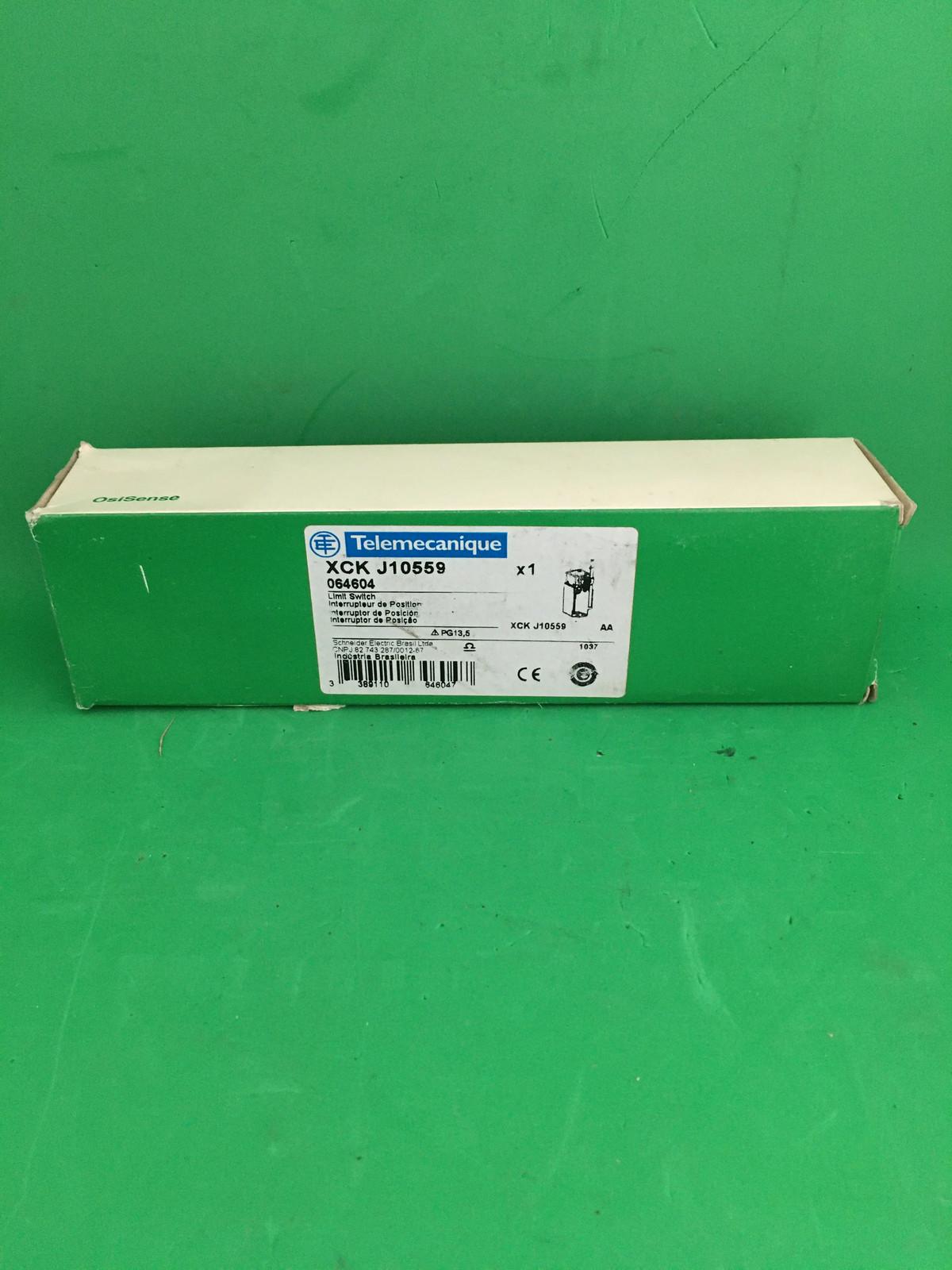 Limit switch, XC Standard, XCKJ, thermoplastic round rod lever 6 mm, 1NC+1 NO, snap, Pg13