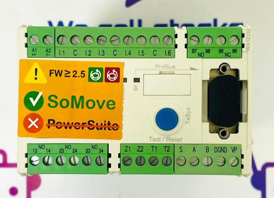 Motor controller, TeSys T, Motor Management, Profibus DP, 6 logic inputs, 3 logic outputs, 1.35 to 27A, 100 to 240VAC
