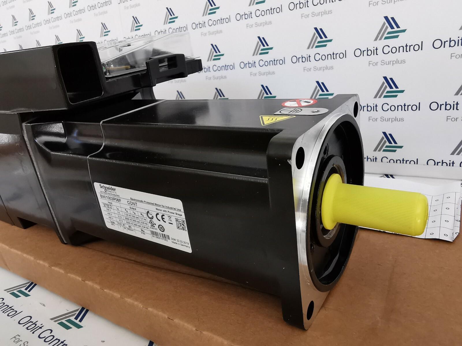 servo motor BMI 3-phase - untapped IP54 single turn - 32768 p/t - brake