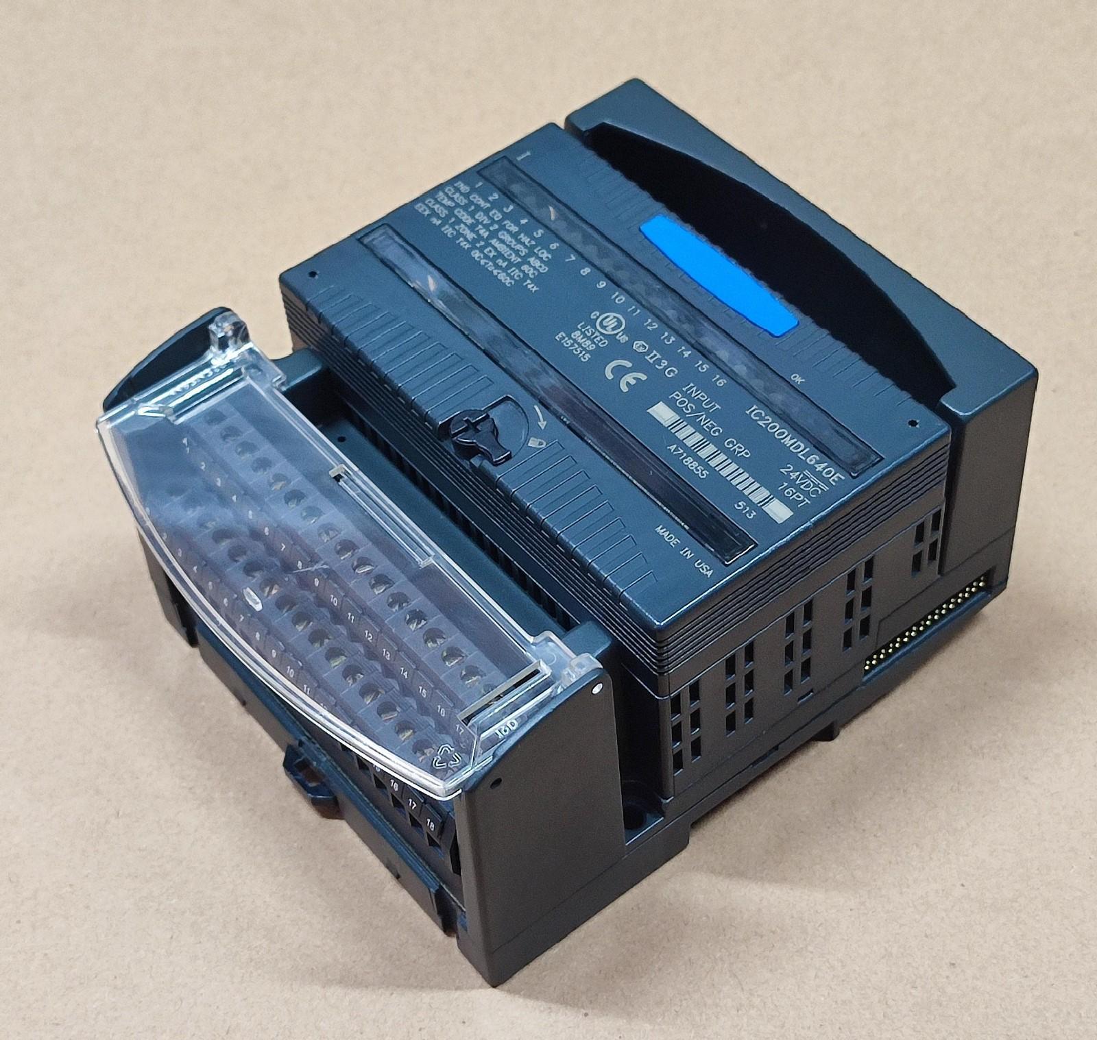 IC200MDL640E GE INPUT MODULE IC200MDL640E