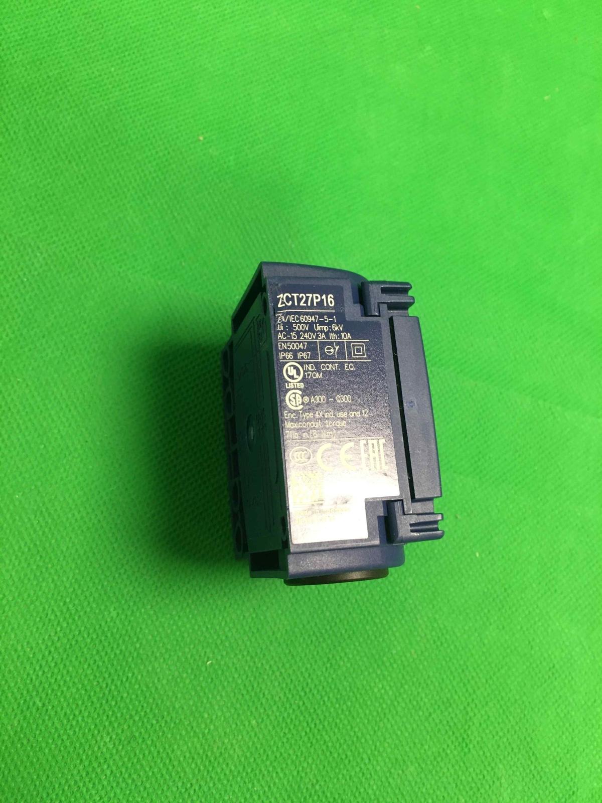 Limit switch body, Limit switches XC Standard, ZCT, compact, 2NC, slow break, M16