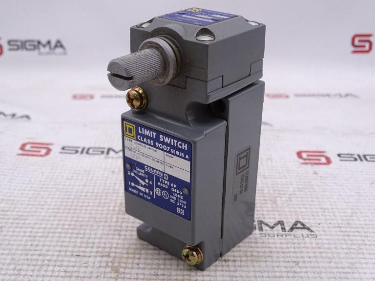Limit switch, 9007, 600 V 10amp c +options