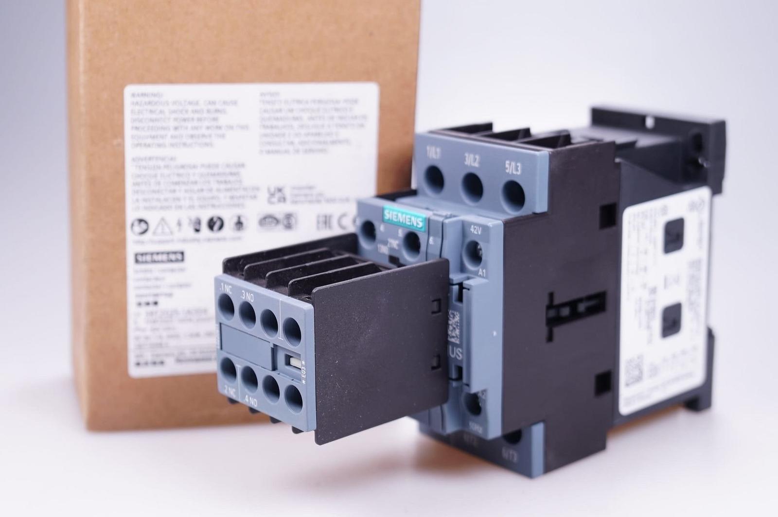 CONTACTOR S0 16A 42VAC 2NO/2NC SCRW