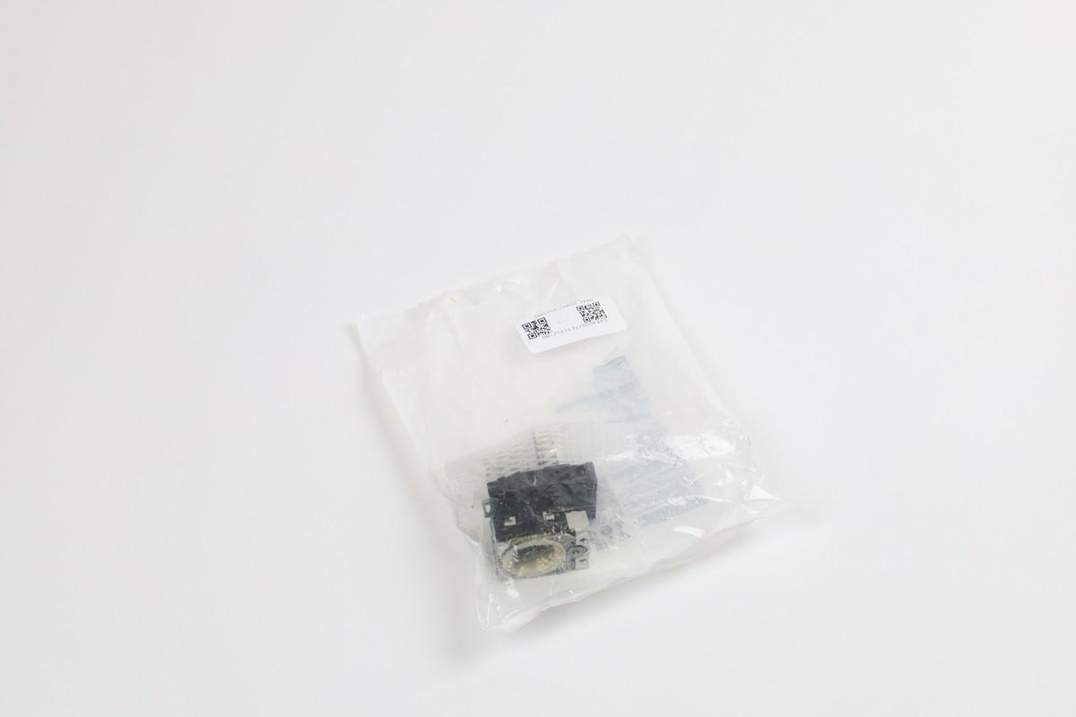 PUSHBUTTON. BLACK