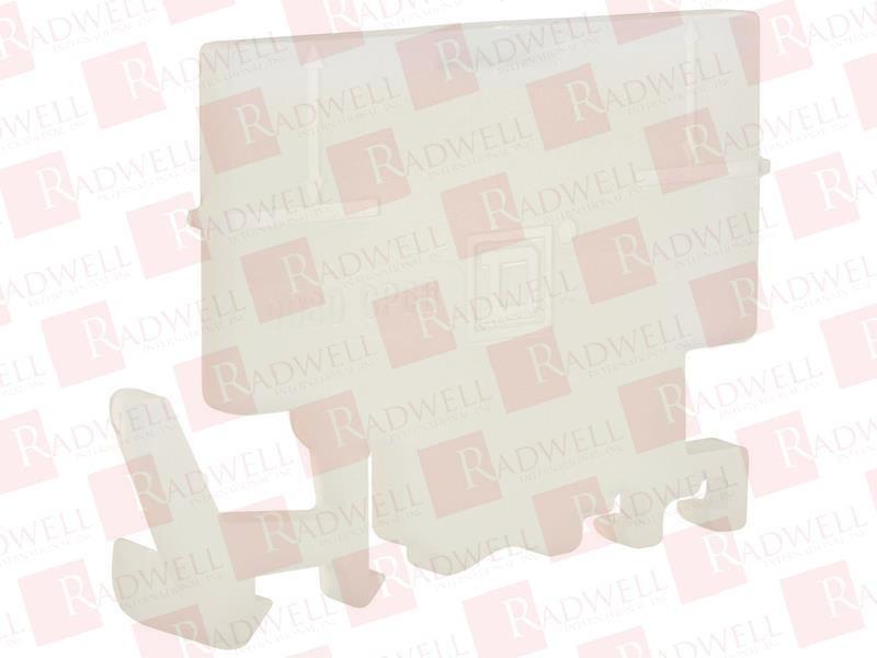 Terminal block, Linergy, end barrier, natural color, for 9080GP6 or 9080GA6 terminal block
