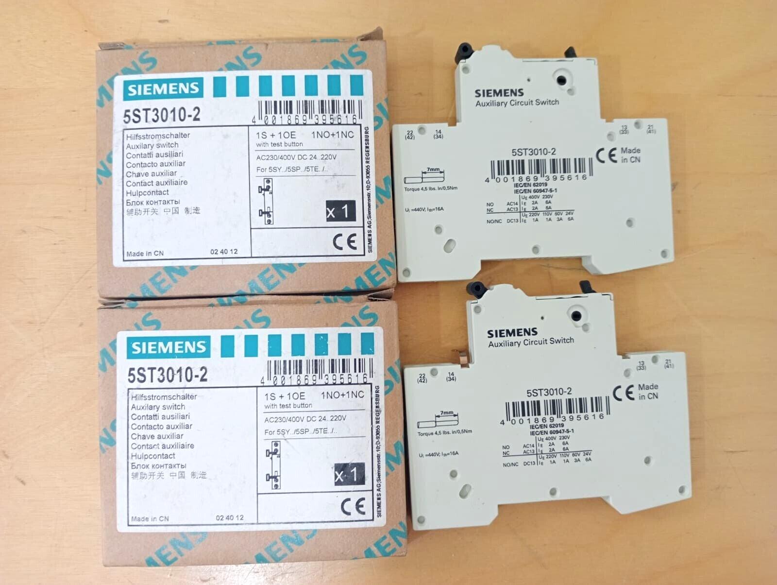 AUXILIARY SWITCH, TEST BUTTON, 1NO+1NC