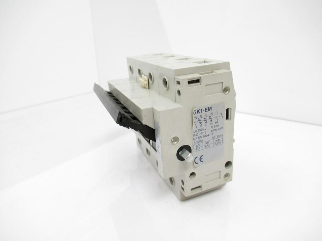 Fuse disconnector, TeSys DF, 4P, 690VAC, 50A, fuse size 14 x 51mm, 1 NO early break, without single phase prot