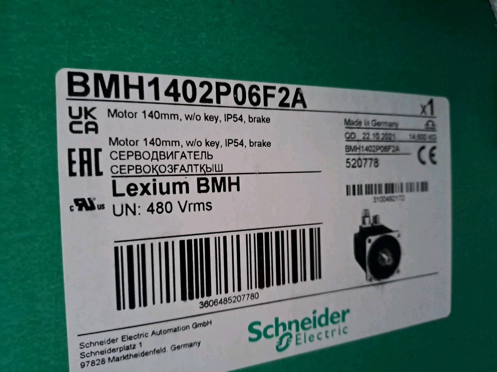 servo motor BMH, Lexium 32, 18.5Nm, 4000rpm, untapped shaft, with brake, IP54, 16bit encoder