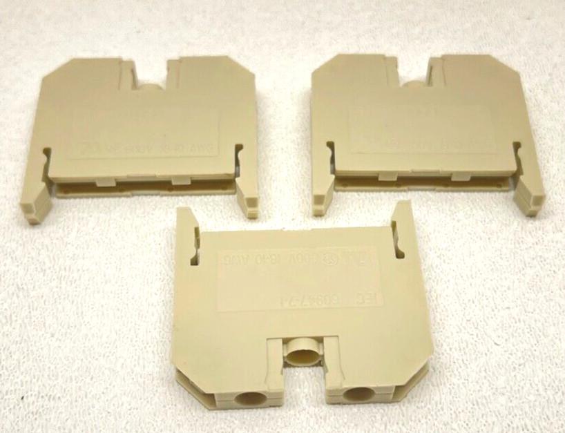 TER BLK, SCREW, THROUGH-TYPE, 4, BEIGE SEM3