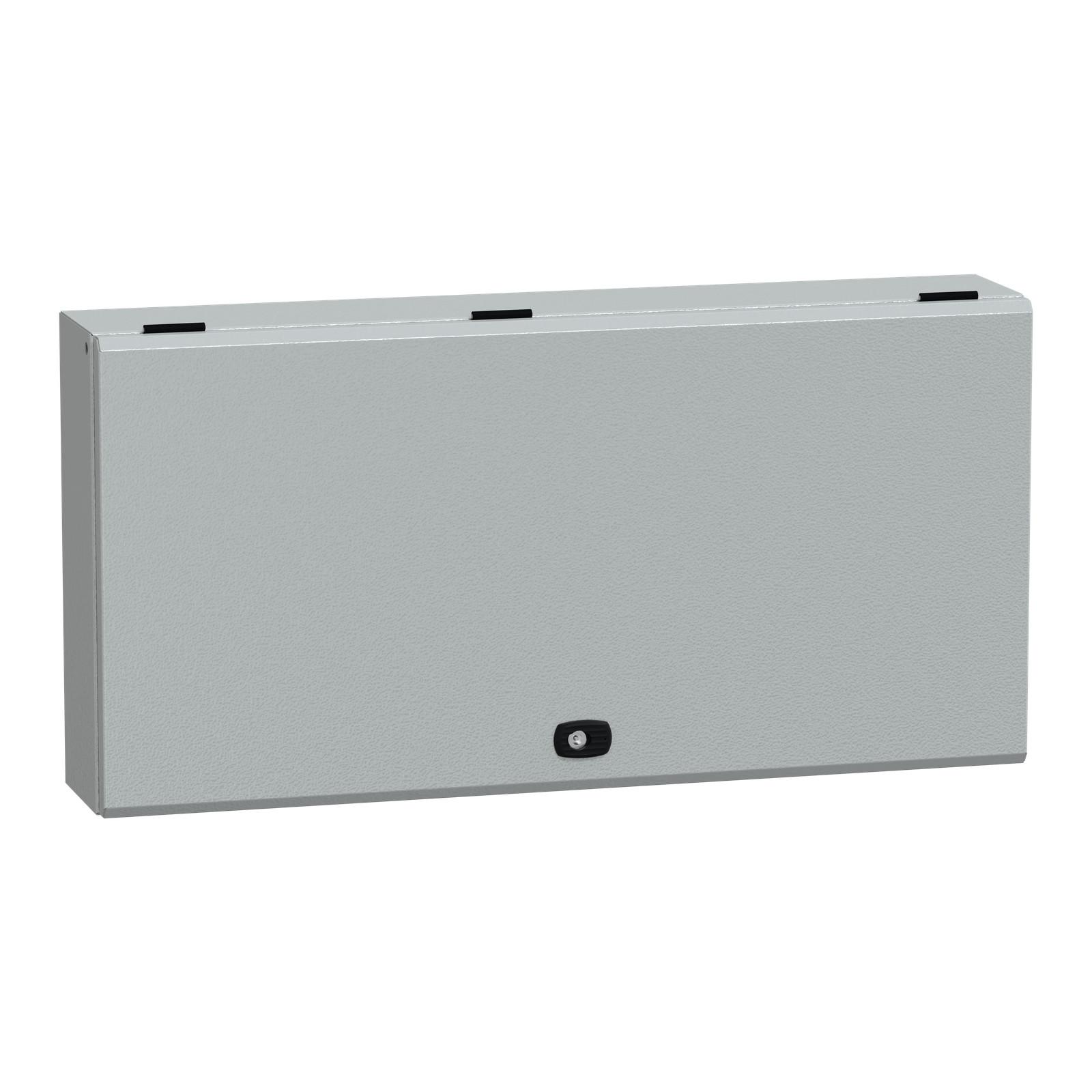 Spacial S3DB . H400xW800xD150. IP66, IK10, RAL7035. No