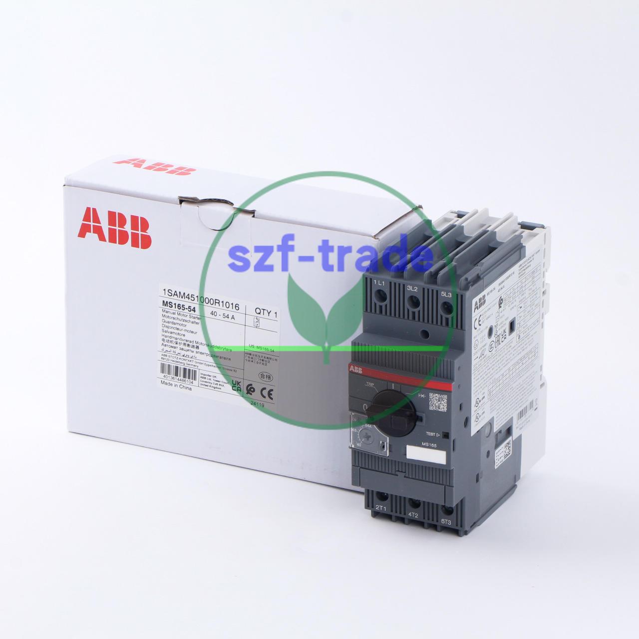MS165-54 Manual Motor Starter 40 ... 54 A