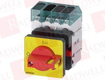 Main switch 3-pole + N Rated
