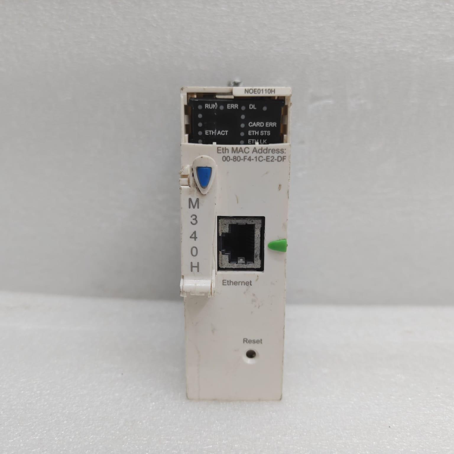 Ethernet TCP/IP network module, Modicon M340 automation platform, transparent ready class C30 server