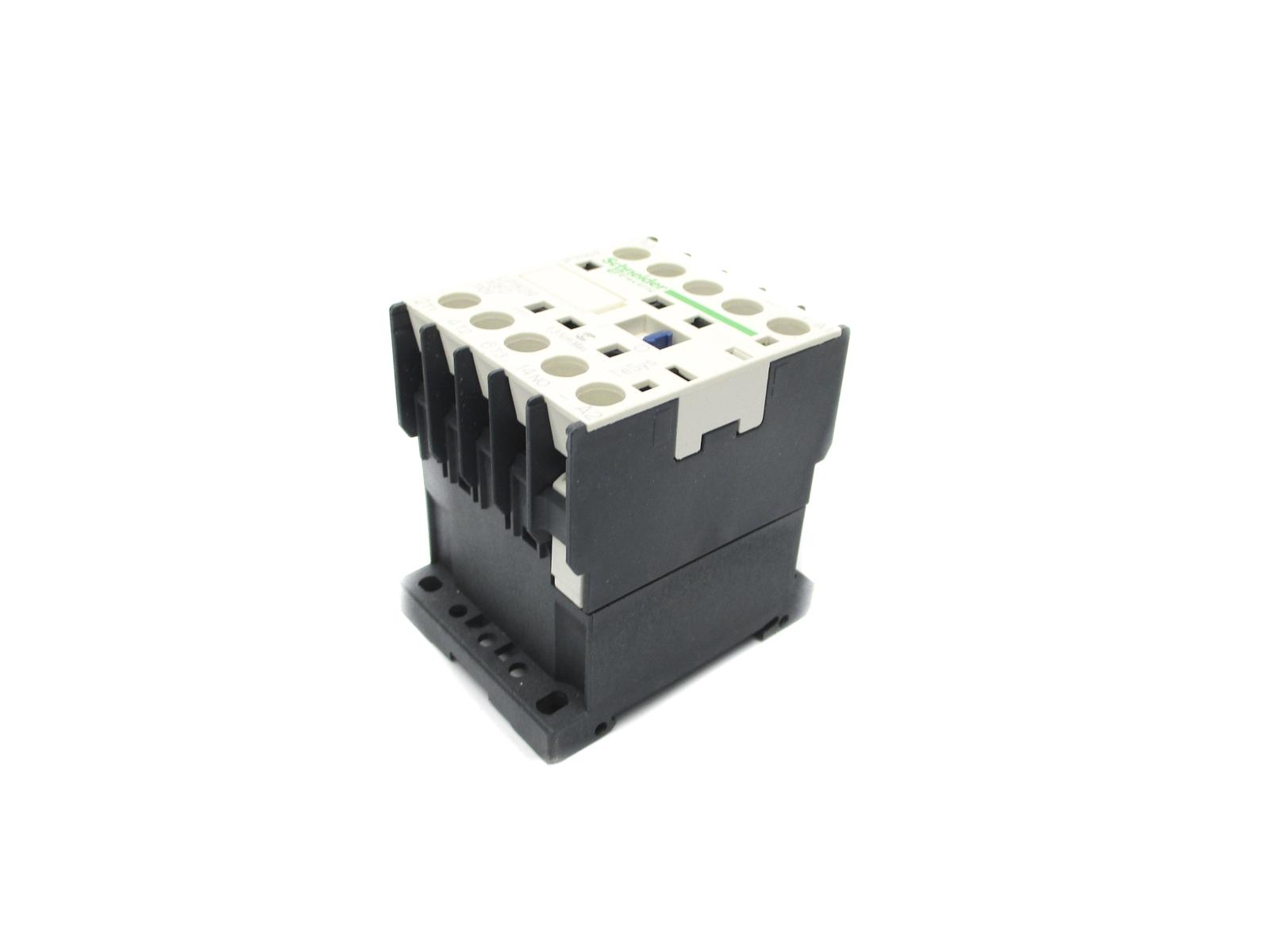 Contactor, TeSys K, 3P, AC-3, lt or eq to 440V, 9A, 1 NO aux, 110VDC coil