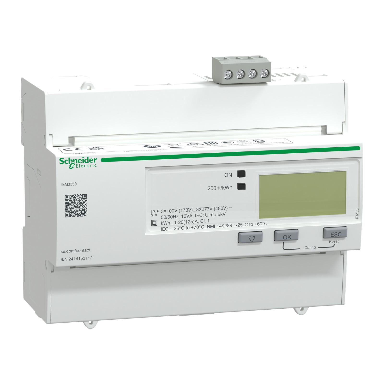 iEM3350 energy meter - 125 A - Modbus