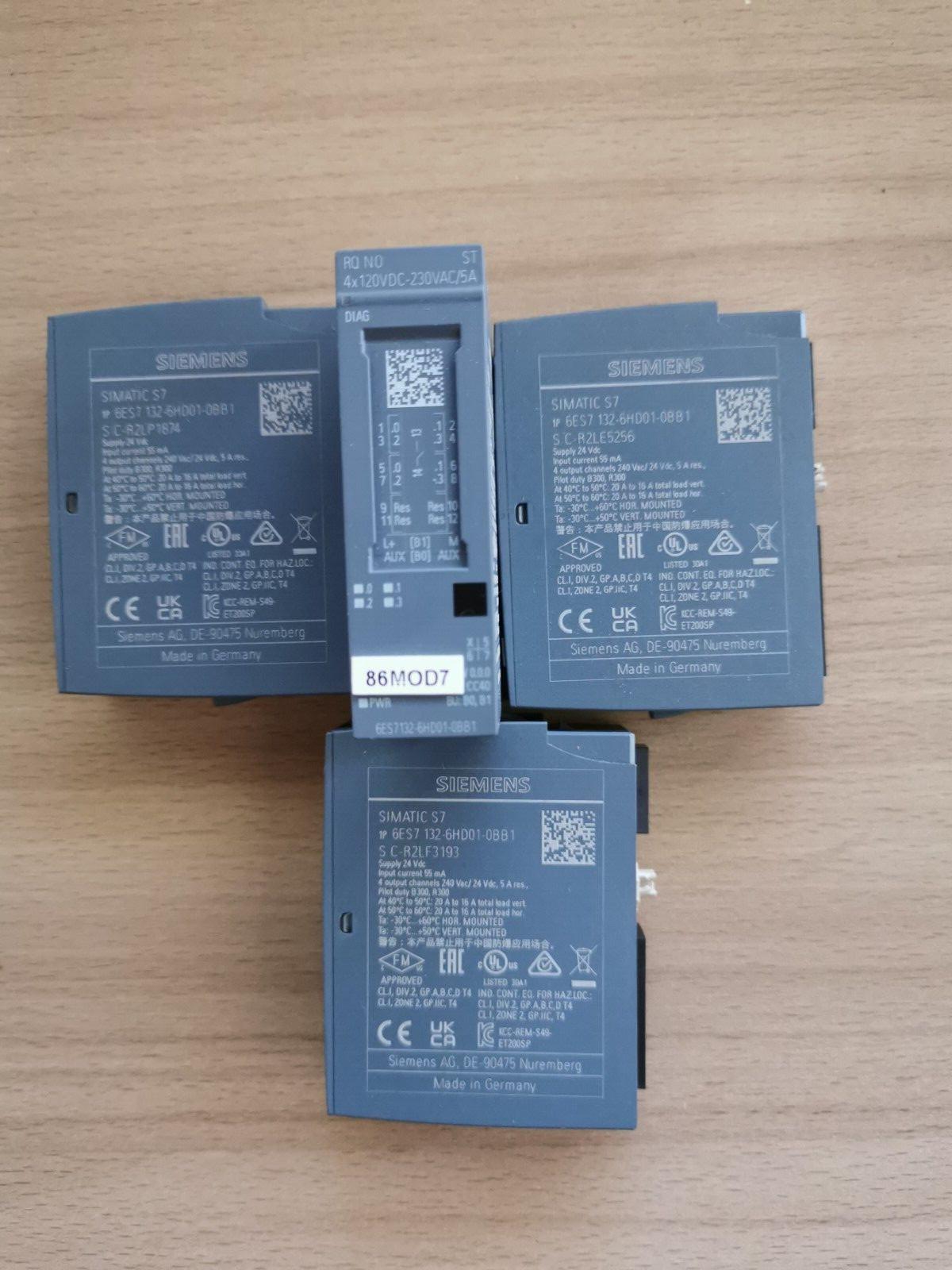 ET 200SP. RQ NO 4x 120VDC..230VAC/5A.PU1