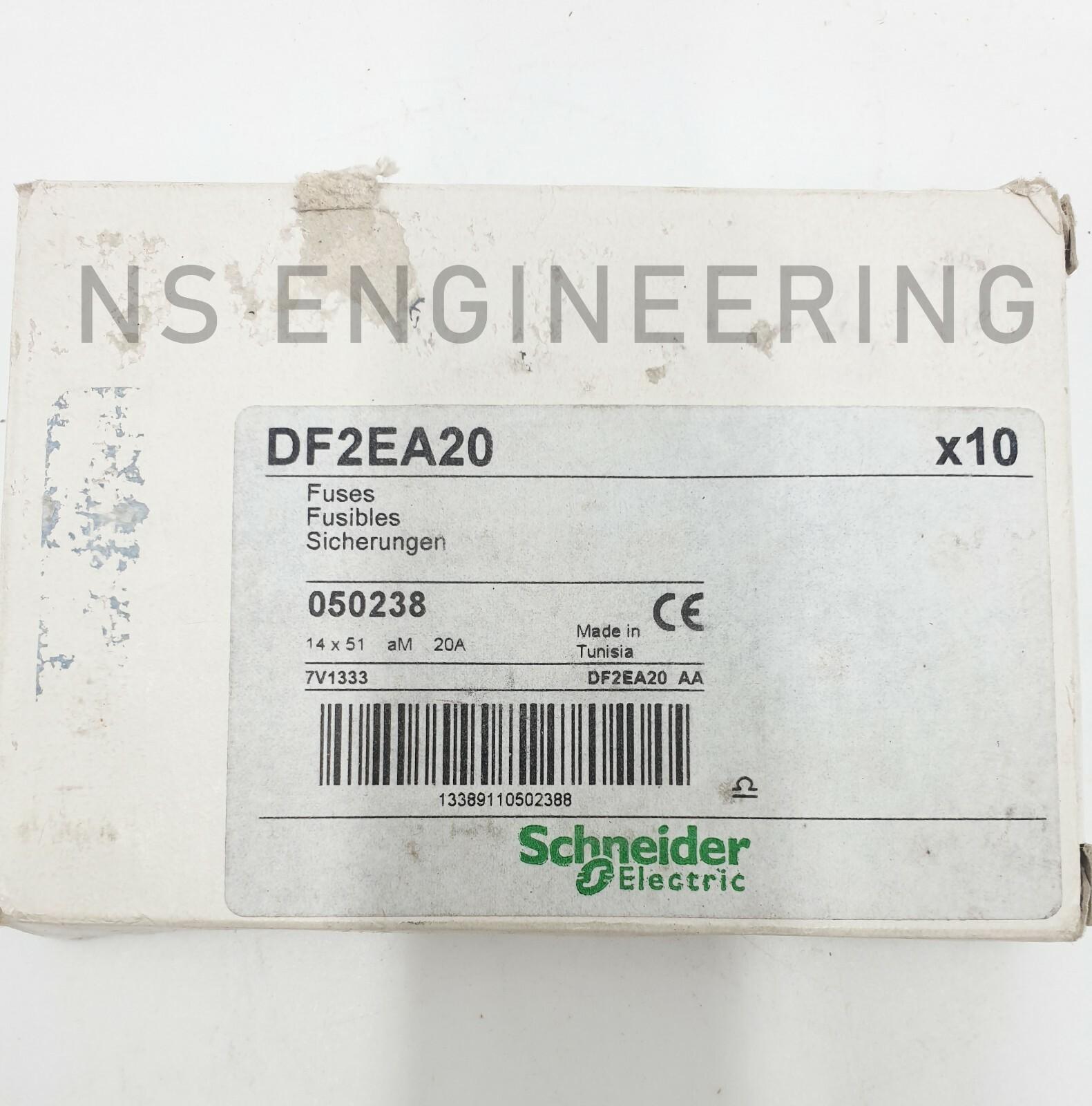 DF2EA20 Cartridge Fuses 500VAC 12AMP DF2 TERMINAL