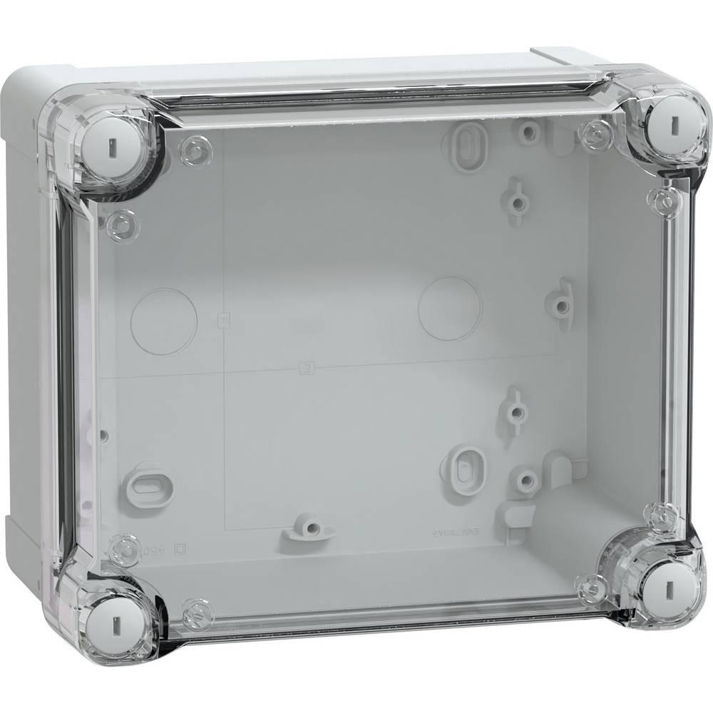ABS box IP66 IK07 RAL7035 Int.H175W150D100 Ext.H193W164D105 Transp.cover H40