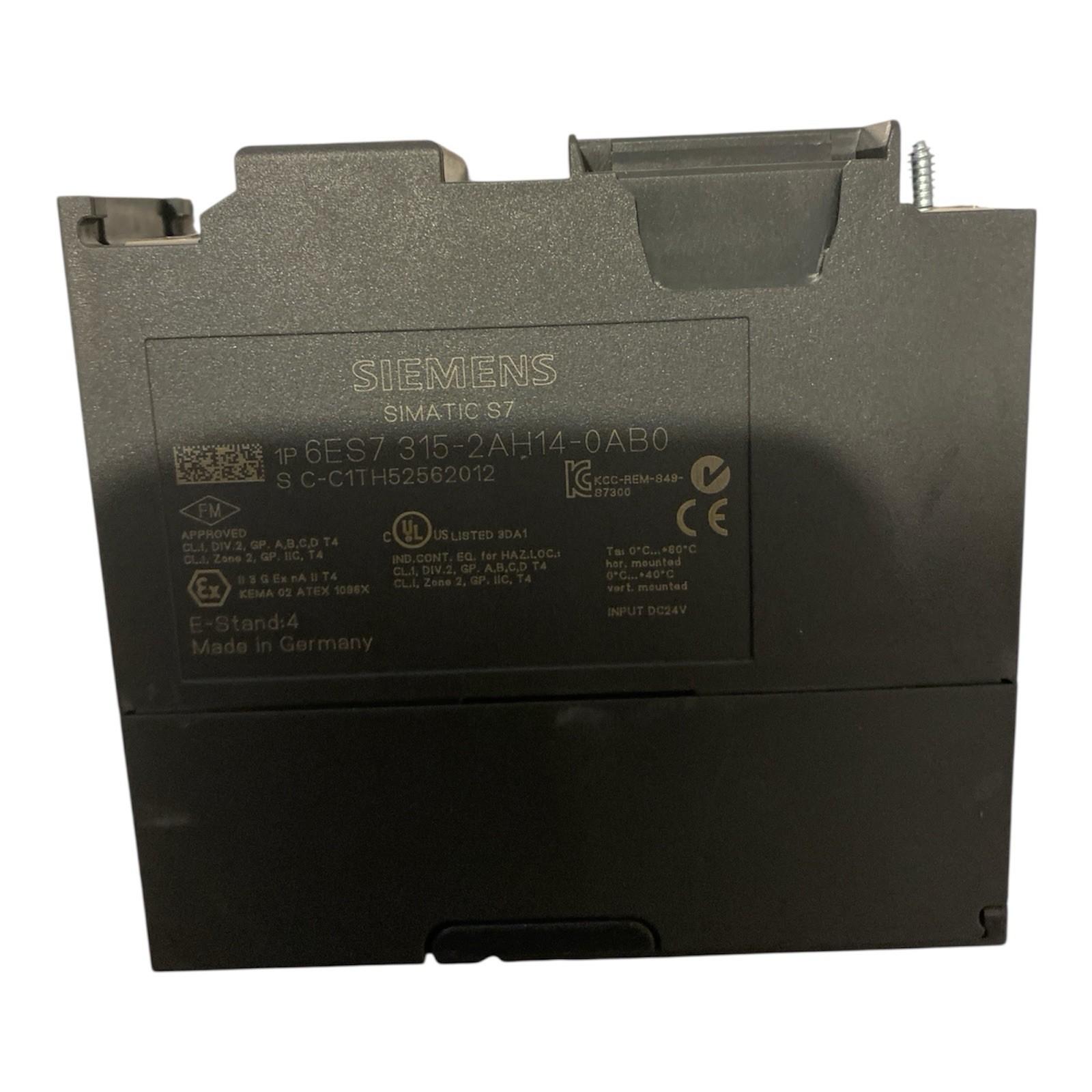 Siemens S7-300 CPU 315-2 PN/DP