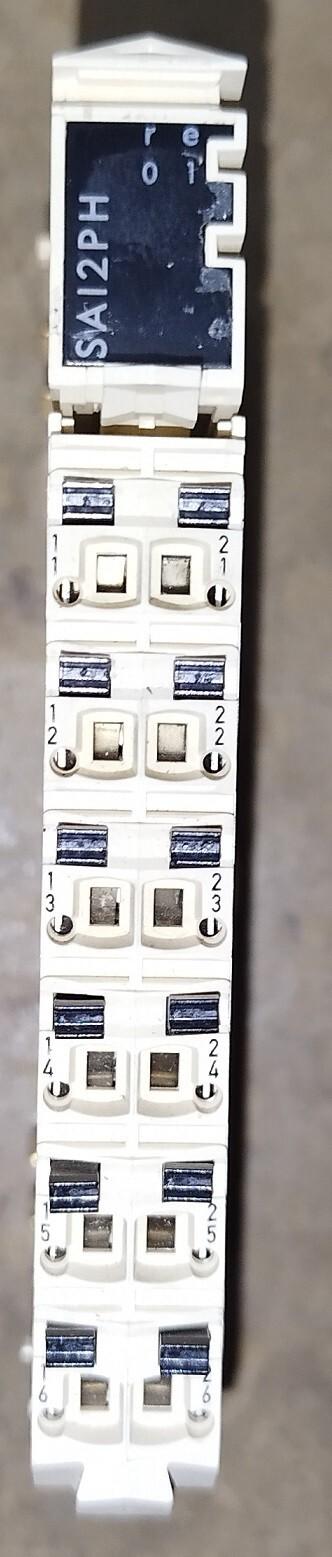 analog input module, Modicon TM5, 2I, temperature probe PT100, PT1000, 16bits