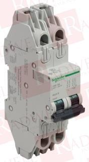 Circuit breaker, PowerPacT B, 30A, 1 pole, 600Y/347VAC, 18kA, I-Line, thermal magnetic, 80%, C