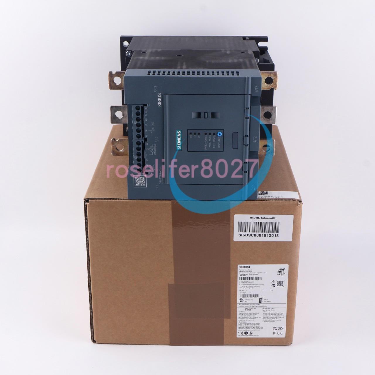 3RW50 480V 470A 110-250V screw analog
