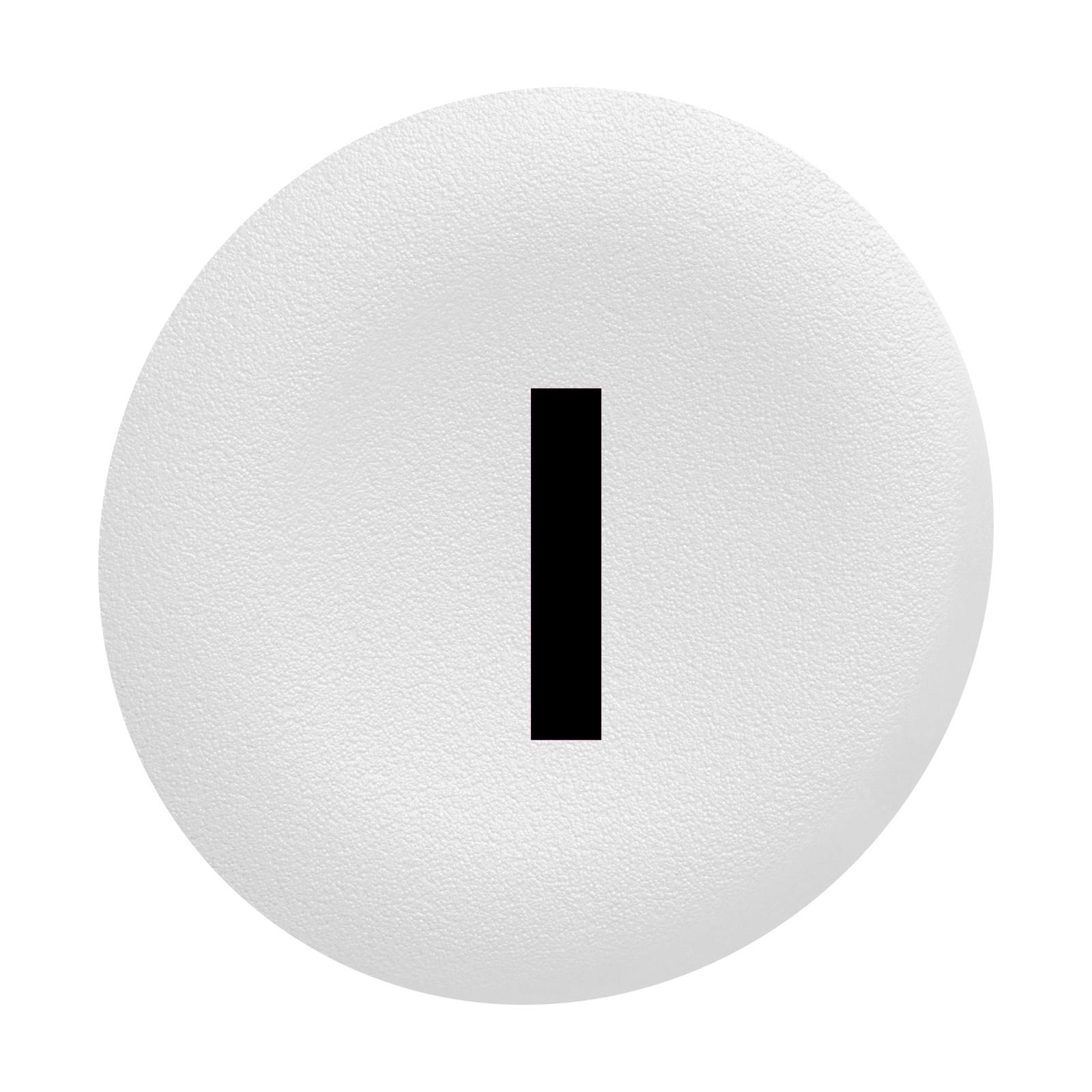 Harmony XB4, Harmony XB5, white plain cap I for flush mounted push button