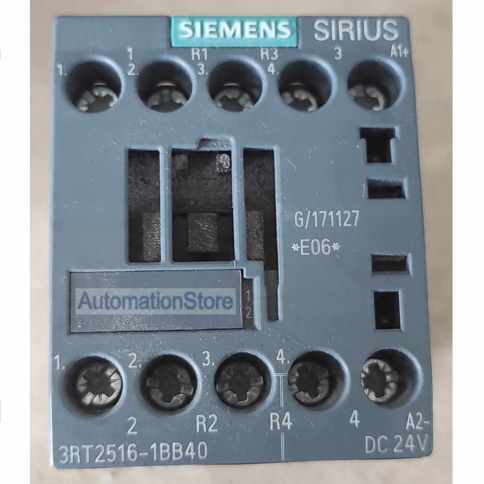 CONTACTOR S00 9A 24VDC 2NO/2NC SCRW