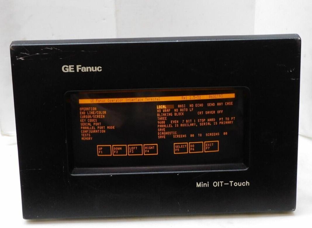 GE IWS-3005T-GE MINI OIT TOUCH SCREEN DISPLAY 120V 60Hz NO BATTERY PACK