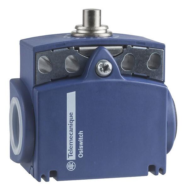 Limit switch, Limit switches XC Standard, XCKT, metal end plunger, 1NC+1 NO, snap, Pg11