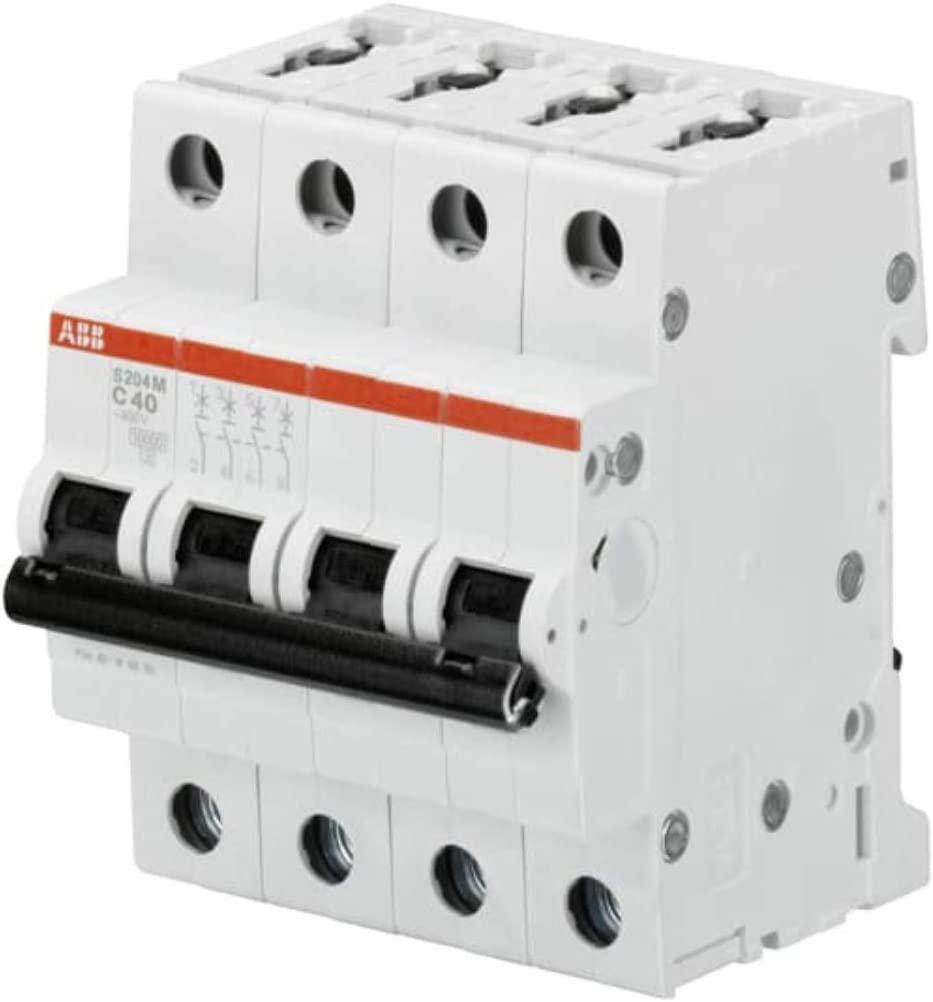 S204M-C50 Miniature Circuit Breaker - 4P - C - 50 A