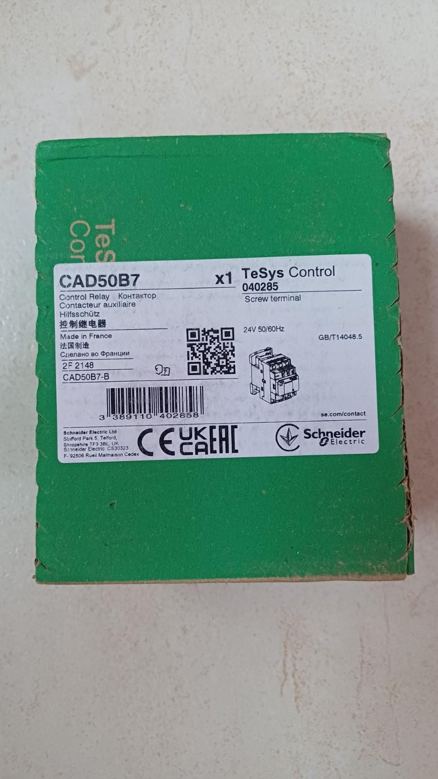 TeSys Deca control relay - 5 NO - <= 690 V - 24 V AC standard coil