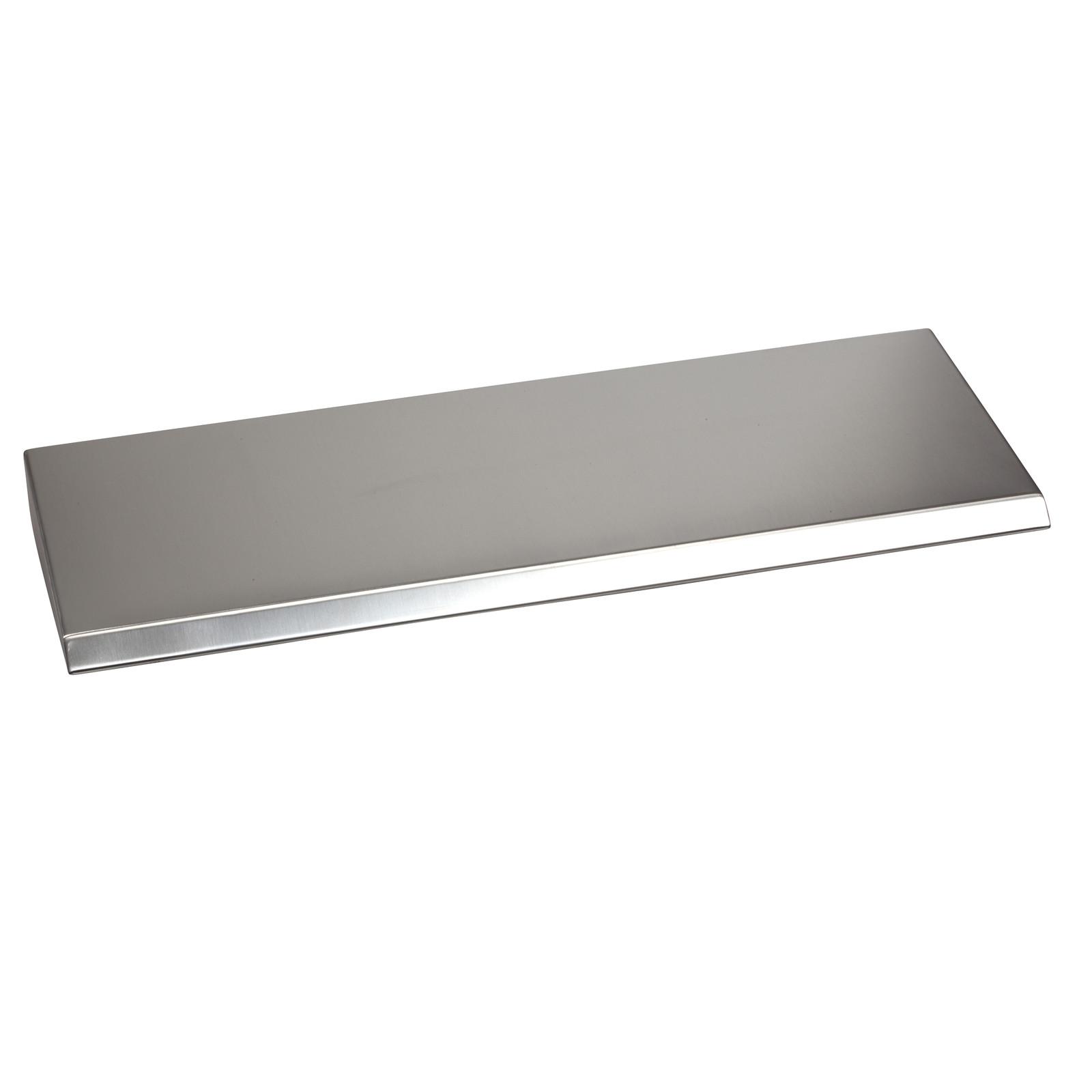 Stainless canopy 304L, Scotch Brite® finish. for WM enclosure W600xD250mm