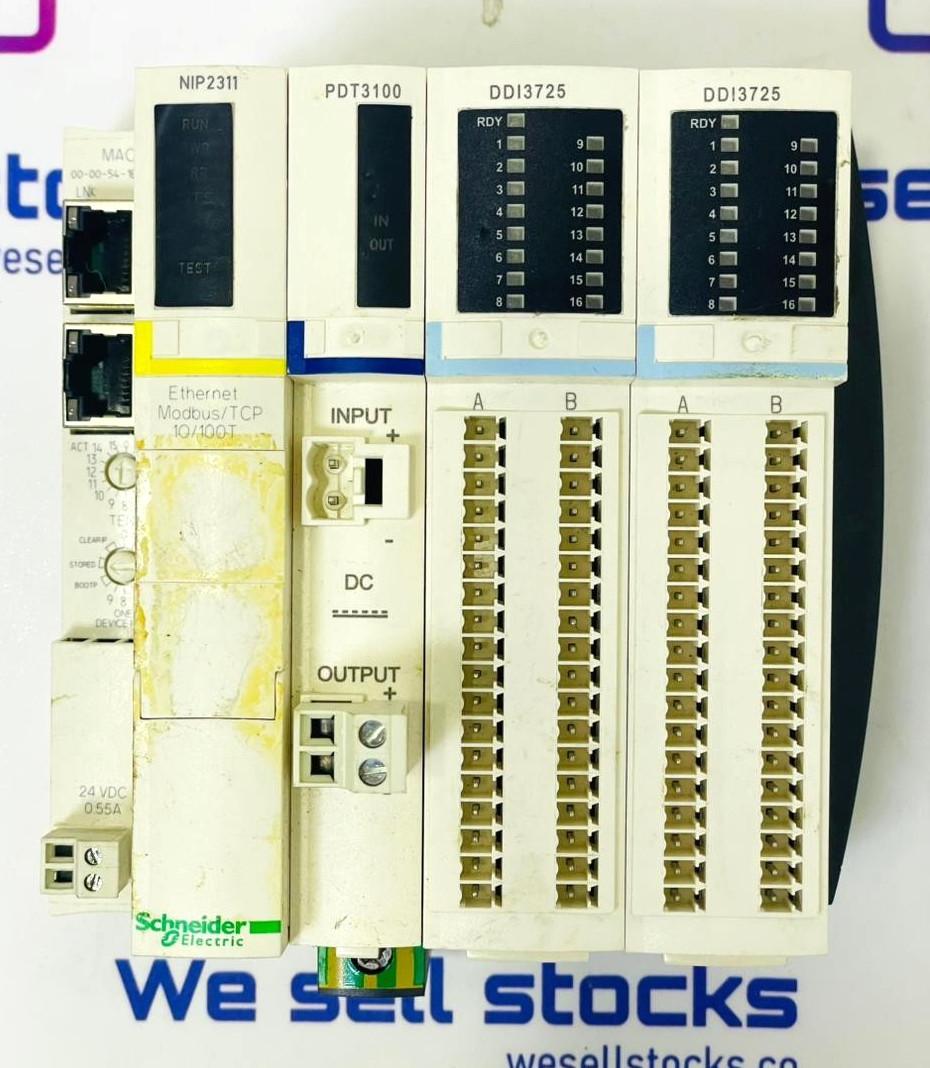 network interface module, Modicon STB, standard, Ethernet, modbus TCP/IP, 10-100Mbits