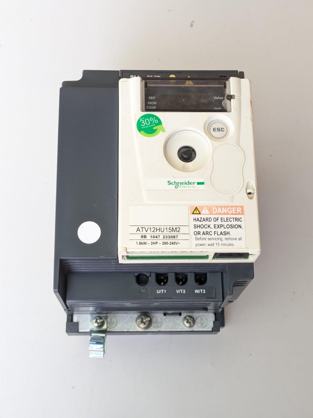 variable speed drive, Altivar 12, 1.5kW, 2hp, 200 to 240V, 1 phase, with heat sink