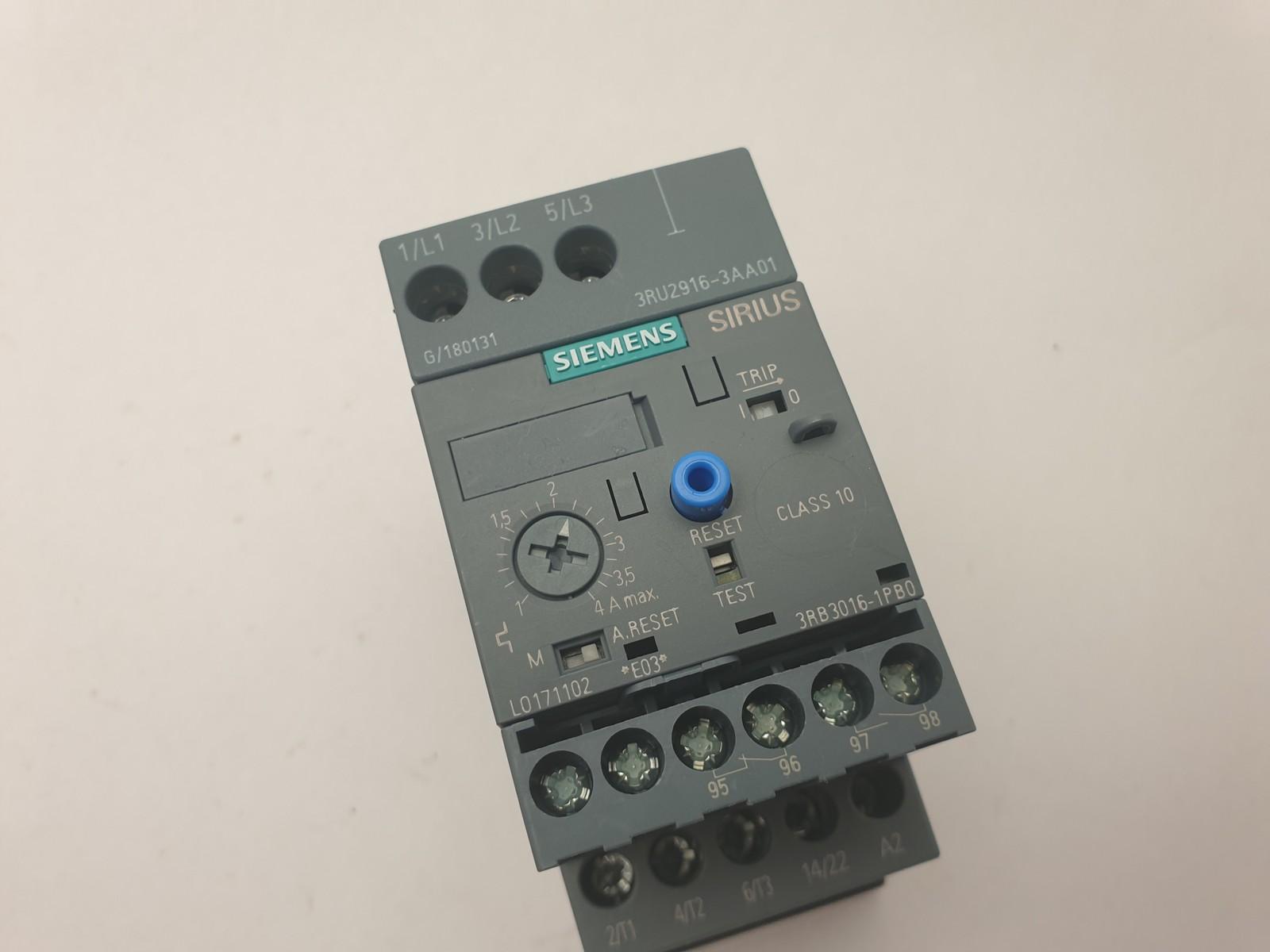 OVERLOAD S.S. CL10 S00 1-4A SCREW
