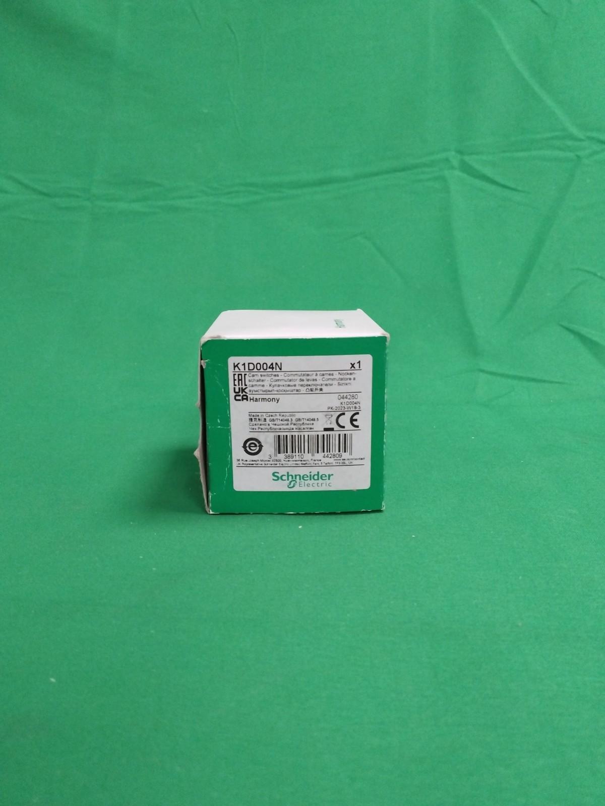 Body for stepping switch, Harmony K, Ø 22mm, plastic, 1 pole, 4 steps, 45°, 12A