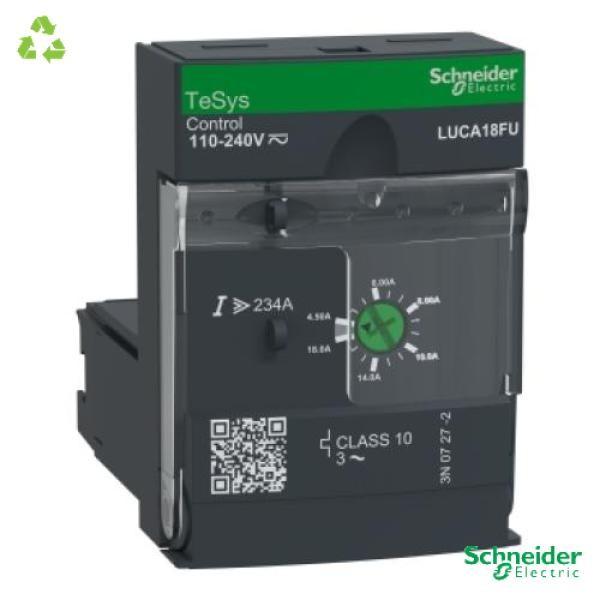 Standard control unit, TeSys Ultra, 4.5A to 18A, class 10, 110 to 220VDC/AC