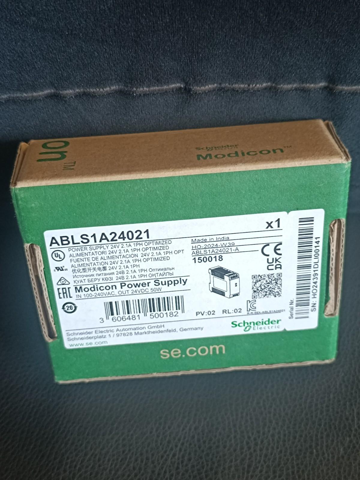 Regulated Power Supply, 100 to 240V AC, 24V, 2.1A, single phase, Optimized