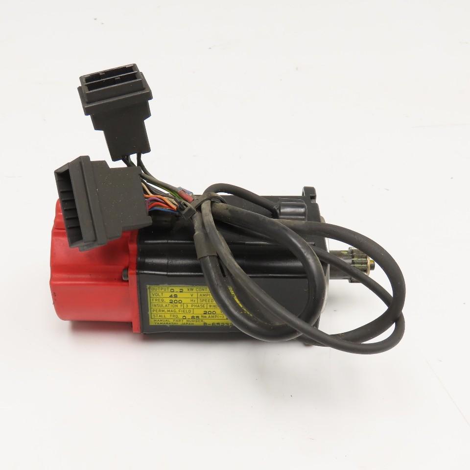 Moteur Fanuc A06B-0113-B175 0,2 kW 200 Hz 3000 RPM 2,8 48 VDC
