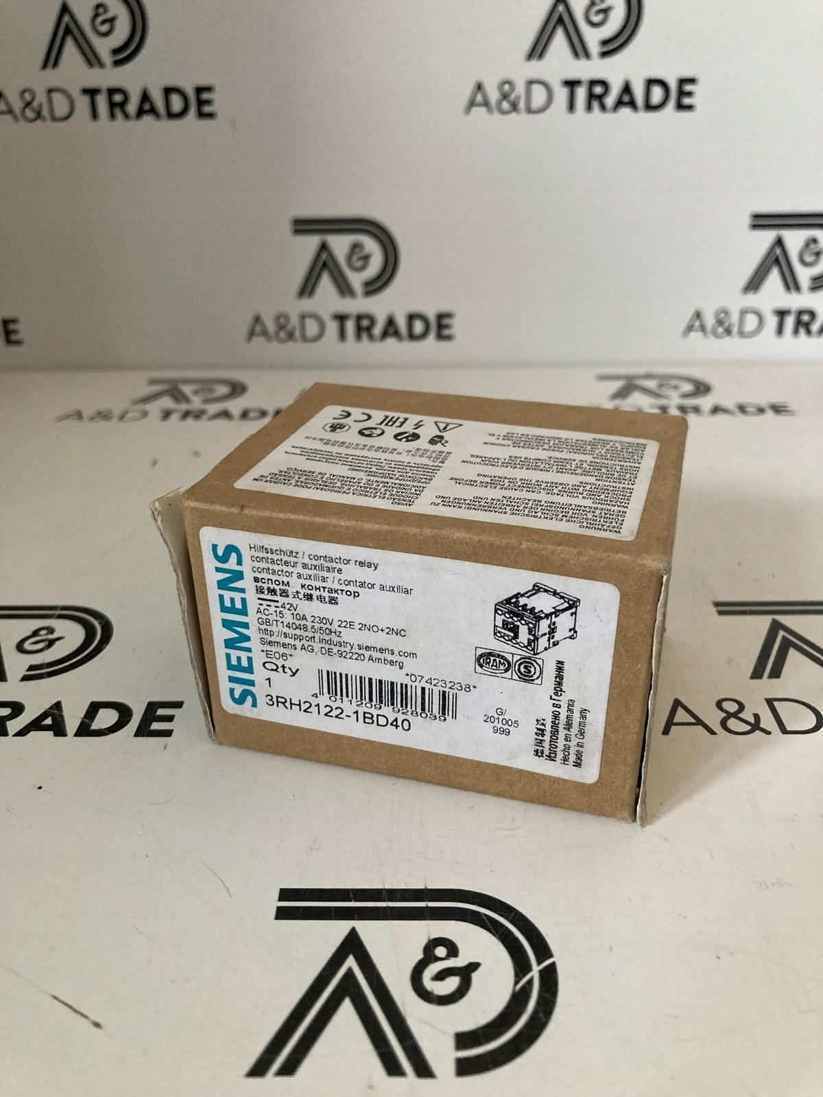 CONTACTOR RELAY 2NO+2NC DC 42V SCREW