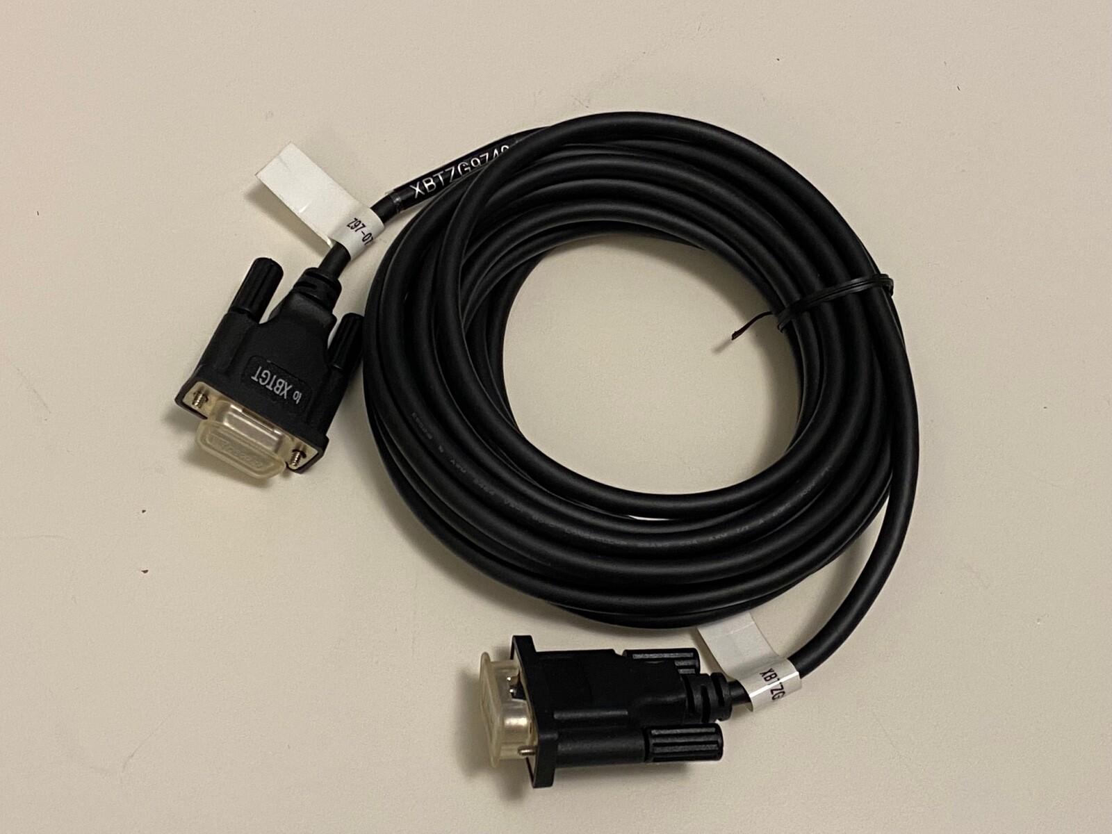 connecting cable, Harmony XBT GT, RS232 cabel for Omron PLC CP/CJ series, HMI Sub-D9 to PLC Sub-D9