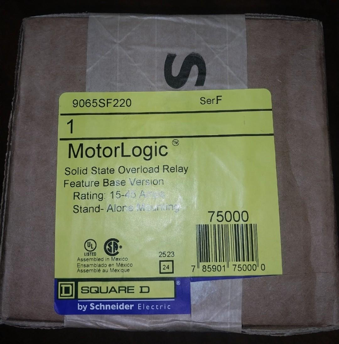 Overload Relay, Motor Logic, solid state overload relay, NEMA Size 2, 3 pole, 15A to 45A, 600VAC, separate mount