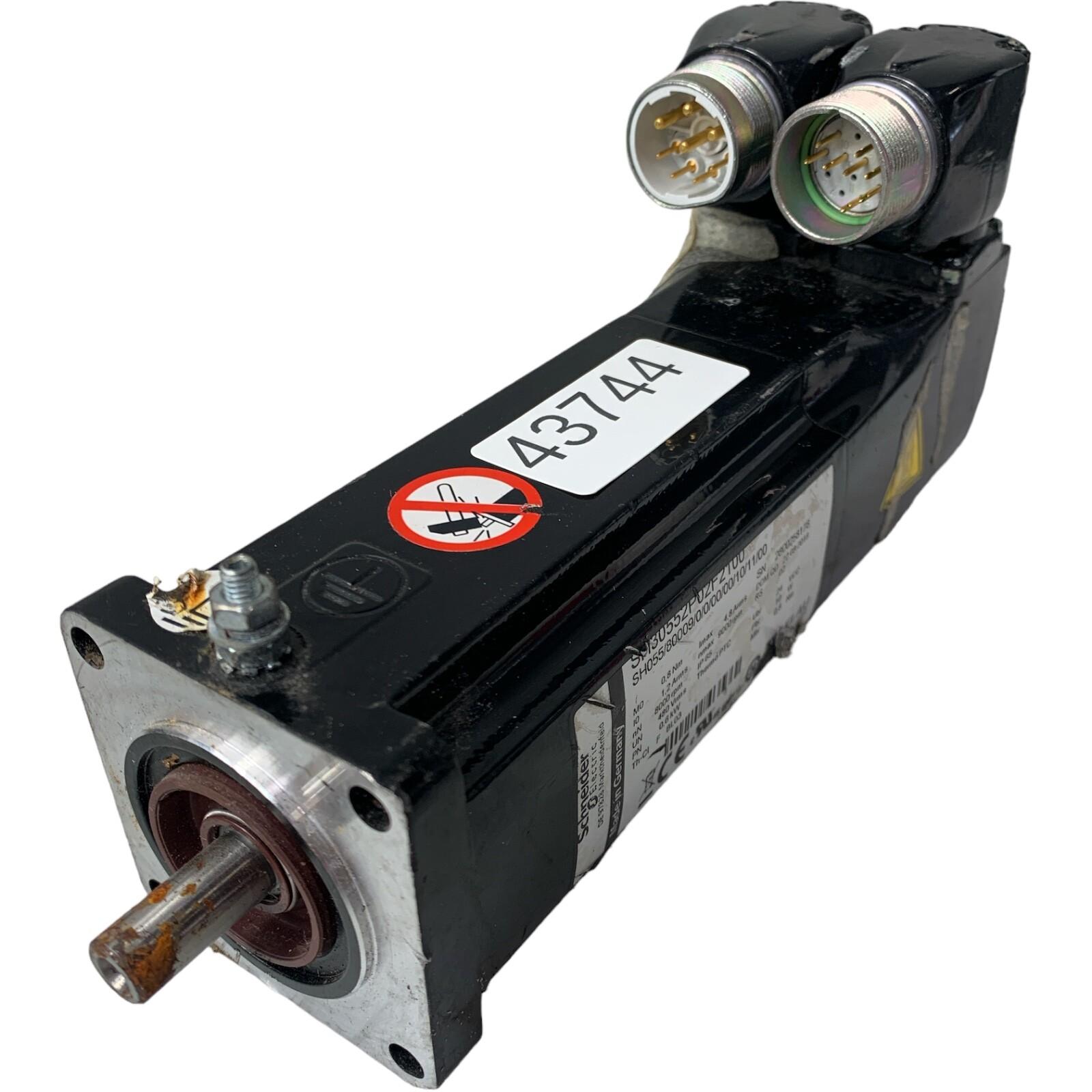 servo motor SH3 055 0,71Nm,nokey,multi,brake,90°conn.IP65/IP65,9k RPM